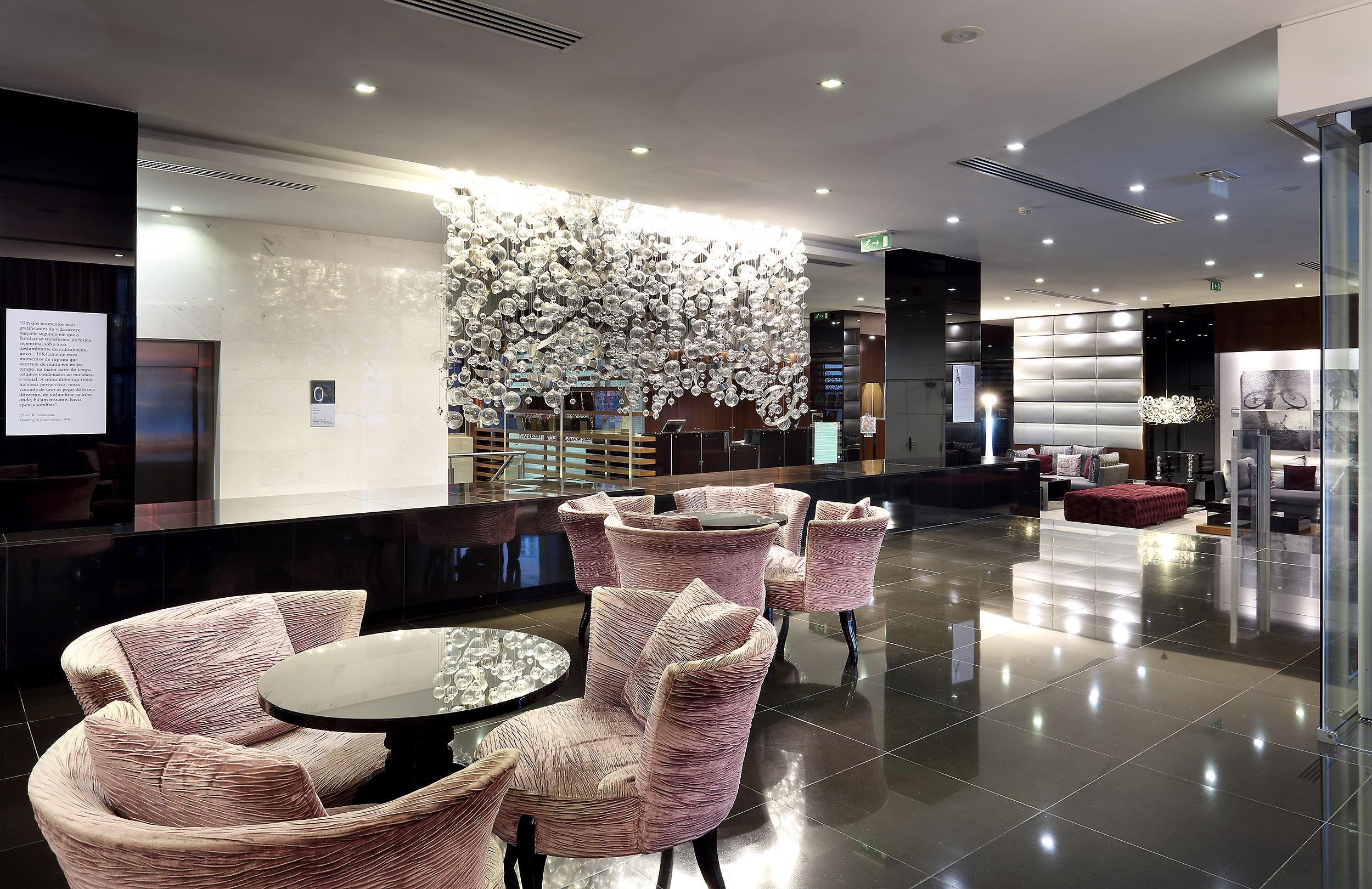 فندق يوروستارس داس ليتراس Lisboa المظهر الخارجي الصورة The lobby of the hotel