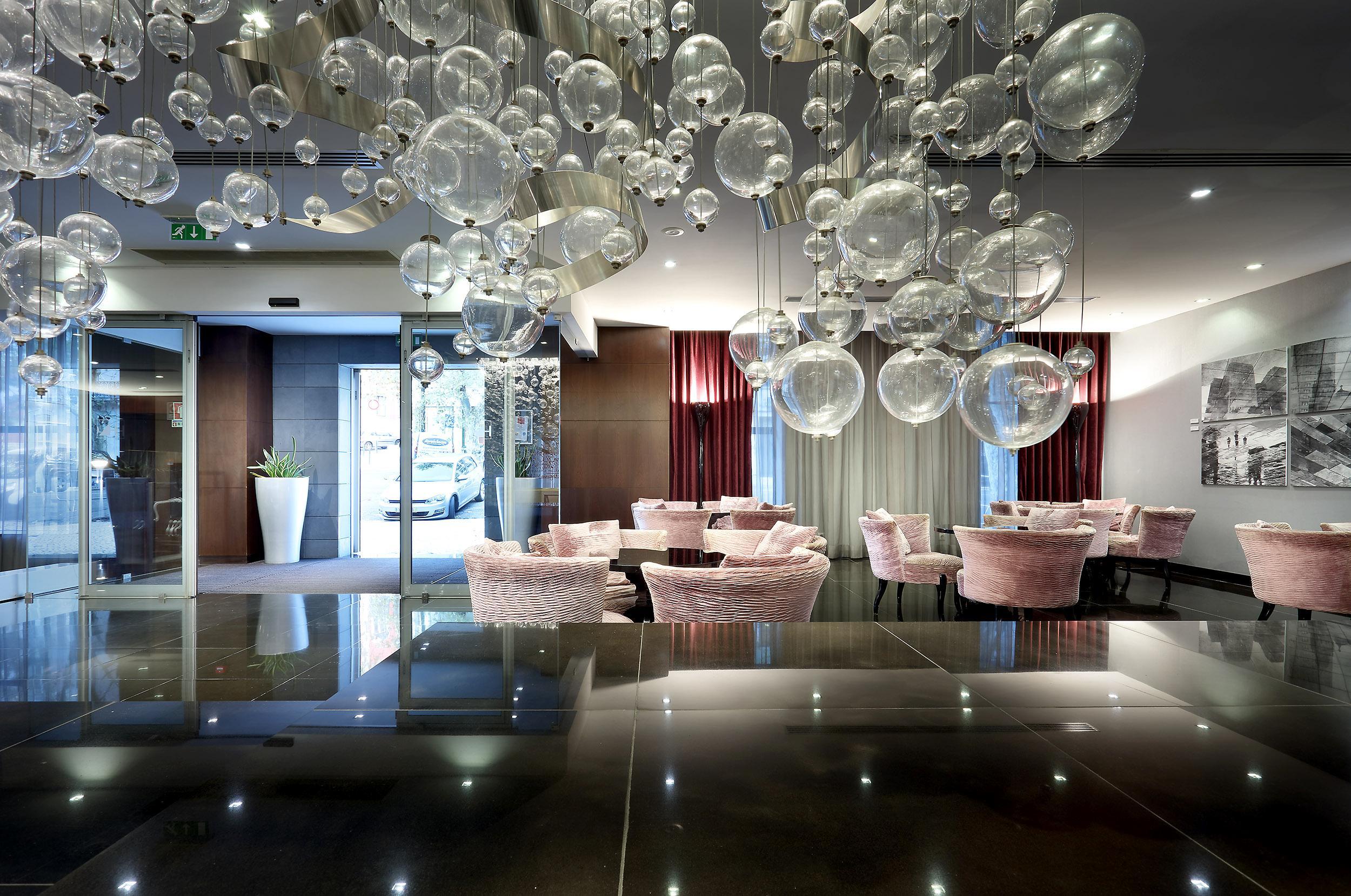 فندق يوروستارس داس ليتراس Lisboa المظهر الخارجي الصورة The interior of the restaurant