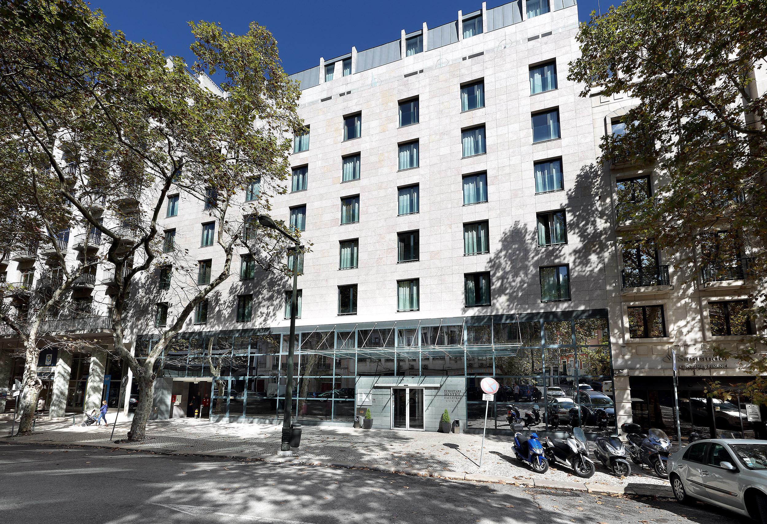فندق يوروستارس داس ليتراس Lisboa المظهر الخارجي الصورة The new building of the National Library of Greece
