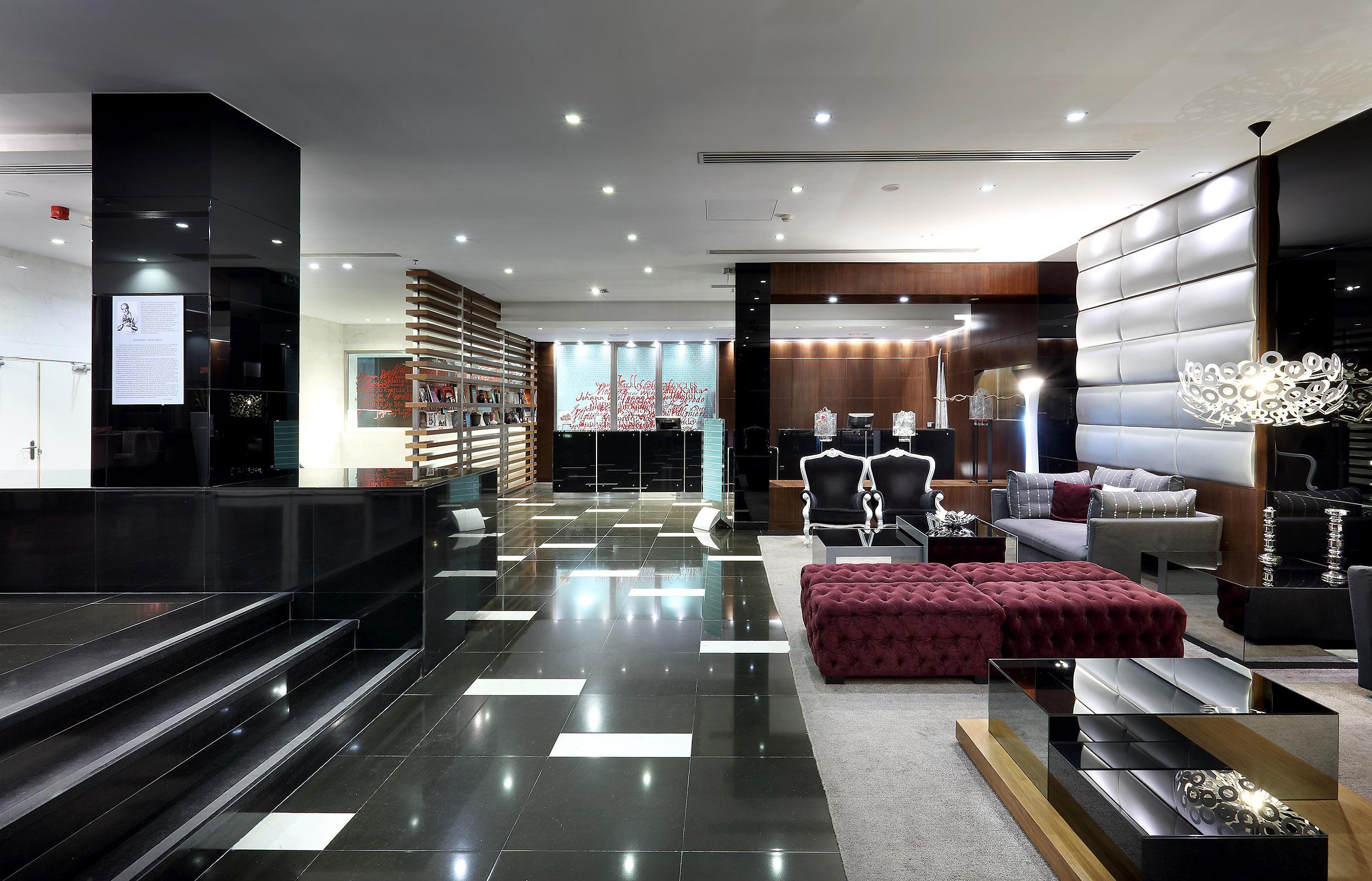 فندق يوروستارس داس ليتراس Lisboa المظهر الخارجي الصورة The lobby of the hotel